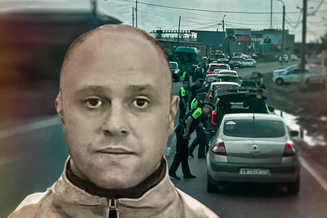 Так в ориентировке выглядит подозреваемый | Источник: соцсети, читатели 74.RU, Семен Казьмин
