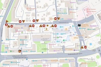 В Рязани на три дня перекроют 1-й Вокзальный проезд