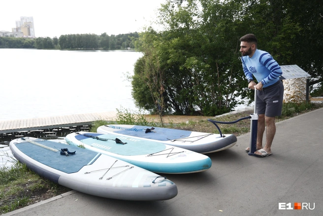 Пирс открыли ровно за месяц до E1 SUP FEST!  | Источник: Владислав Лоншаков / E1.RU