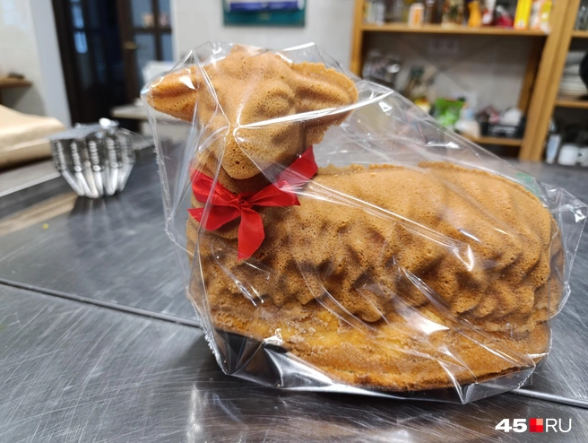 Праздничный кекс | Источник: Надежда Тихомирова / 45.RU