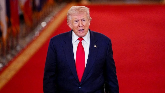 Дональд Трамп заявил, что война «практически завершена». | Источник: MEGA