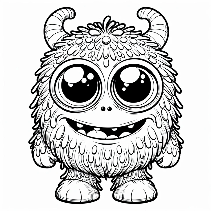 Существо, похожее на лабубу, с милыми глазками | Источник: Shutterstock AI Generator/Shutterstock/Fotodom.ru