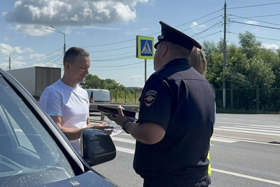 Водителям напомнили о безопасности в акции «Некуда спешить»