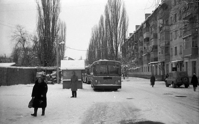 Улица 40-летия Победы, январь 1992 года | Источник: Герман Майоров