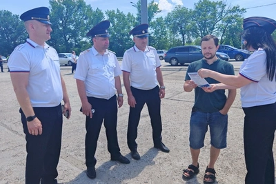 Безопасная дорога в отпуск: акция на границе регионов