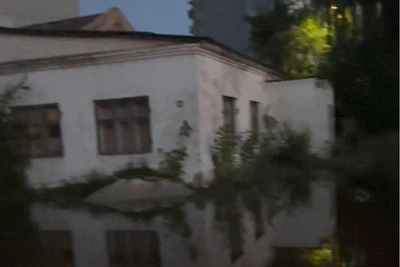 В Волгограде снова подтопило историческую баню фельдмаршала Паулюса