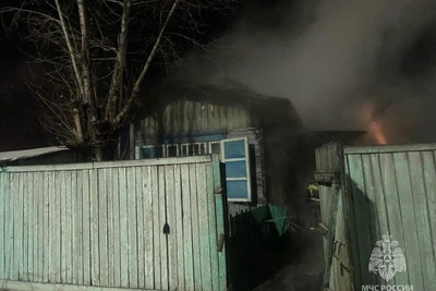 Children Suffer Burns in Fire in Chita