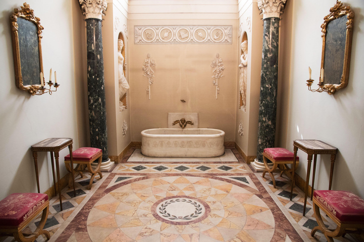 как выглядели ванные комнаты королей и императоров