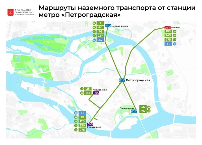 Ремонт эскалатора изменит режим работы «Петроградской». По утрам вход будет закрыт | Источник: Комитет по транспорту
