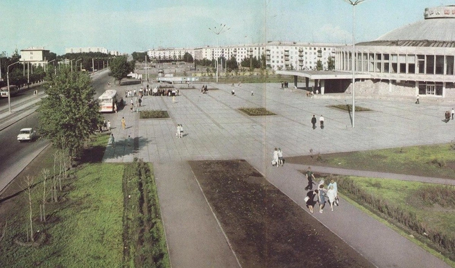 И никаких заборов как сейчас | Источник: «Красноярск Исторический» / Telegram