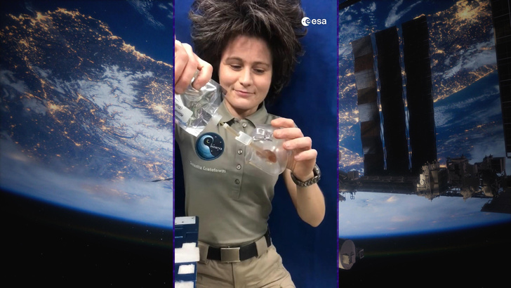 Как пьют кофе в невесомости? Короткое видео от итальянской астронавтки