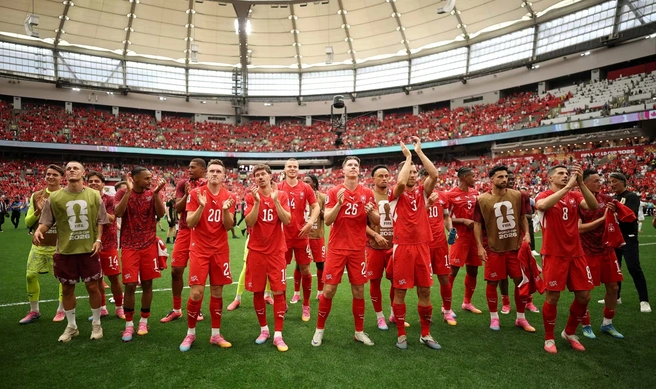 Сборная Швейцарии заняла первое место в группе B | Источник: Fifa.com