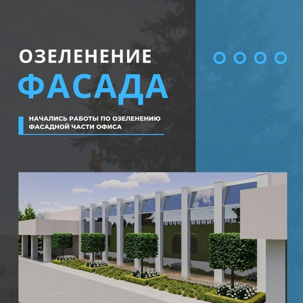 Фасад здания хотят озеленить | Источник: Baitek Machinery / Life / Vk.com