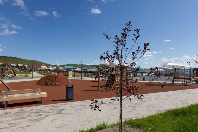 «Энергожилстрой» также позаботился о том, как будет выглядеть прилегающая территория | Источник: «Энергожилстрой»