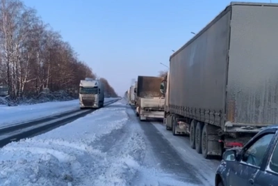 Ryazan Transport Ministry Explains M-5 Highway Traffic Collapse