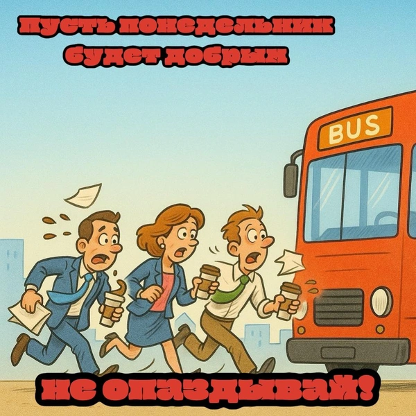 открытки с понедельником, открытка утро понедельника, открытки с добрым понедельником, открытки с понедельником прикольные, доброго понедельника открытки красивые, бесплатные открытки доброго понедельника, скачать открытку с понедельником | Источник: theDay/DALL-E