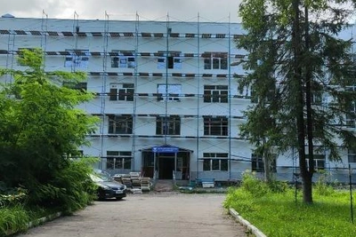 В рязанском диспансере ремонт идет по графику