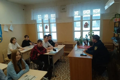 В селах НАО проведены противопожарные обходы
