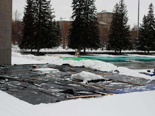 Исторический облик комплекса сохранится полностью: материалы подбирали с учётом сходства с прежними по цвету и фактуре. | Источник: Андрей Бортко / NGS.RU