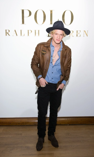 Коди Симпсон на презентации Ralph Lauren Polo Mens and Womens | Источник: gettyimages.com