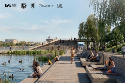 Набережную Кабана перепроектировали из-за вырубки ив