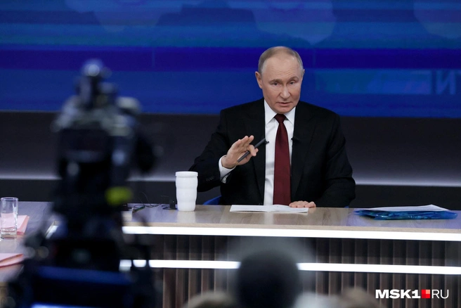 Путин заметил развитие Иркутска и заявил о том, что нужно сохранять Байкал | Источник: Артём Устюжанин / MSK1.RU