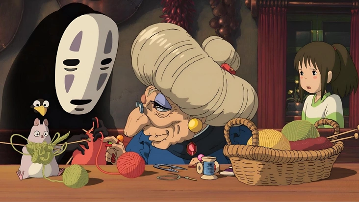 Кадр из фильма «Унесенные призраками»