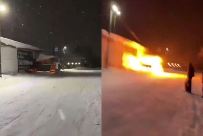 Под Тюменью подростки взорвали автобусную остановку