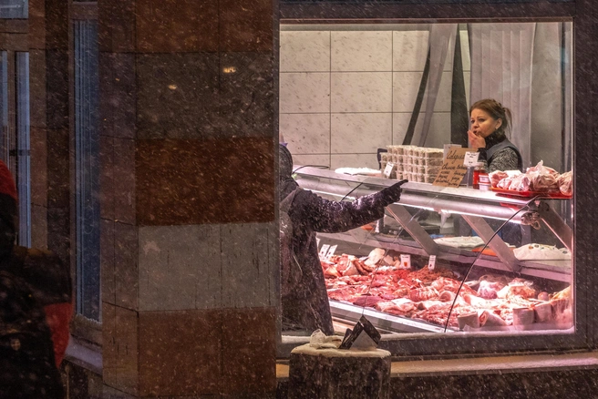 Цены на мясо растут с каждым днем | Источник: Михаил Огнев / Fontanka.ru