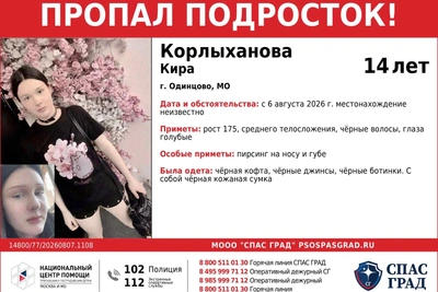 Подмосковные поиски: 14-летняя Кира могла уехать к незнакомке