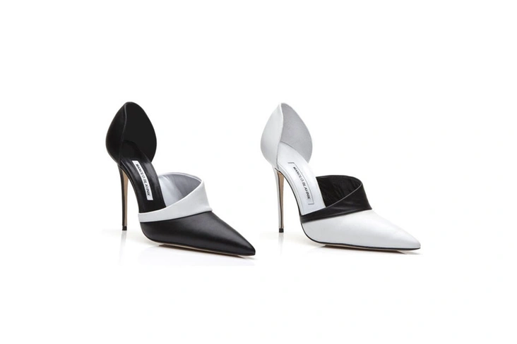 Виктория Бекхэм, Маноло Бланик | Источник: архивы пресс-служб