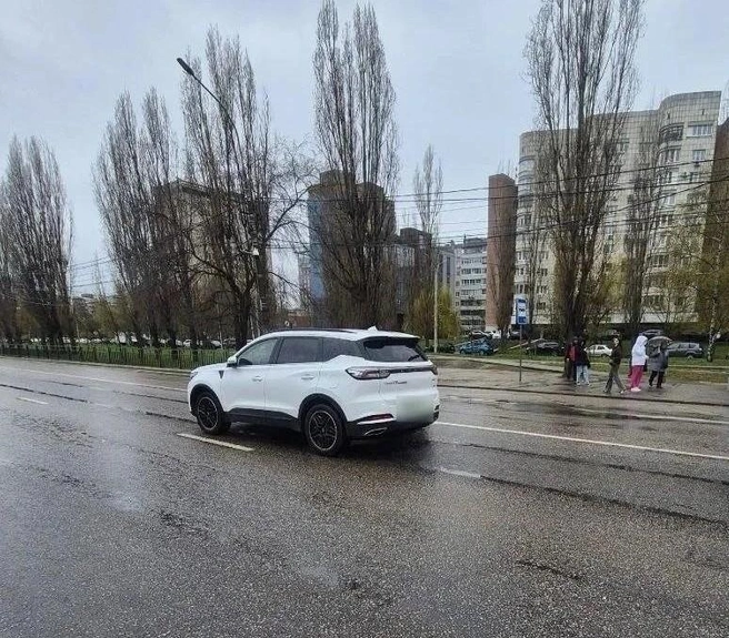 Фото полиции с места смертельного ДТП с пешеходом | Источник: ГУ МВД по Воронежской области / max.ru