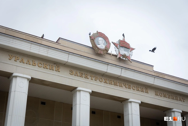 Комбинат надежно охраняется — и не только воронами | Источник: Владислав Лоншаков / E1.RU