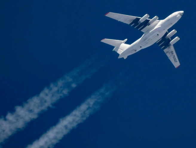 Ил-76, пожалуй, единственный «улыбающийся» самолет | Источник: Glebpobed / T.me