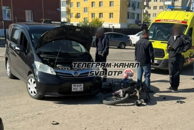 В Свободном в ДТП пострадал 15-летний мотоциклист