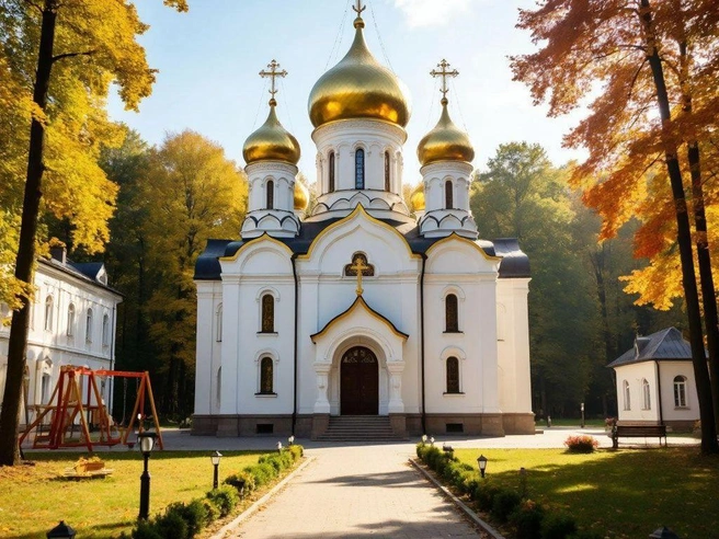 Другой вариант проекта, показывающий интеграцию храма в окружающую среду. | Источник: предоставлено Антонием Лыжиным