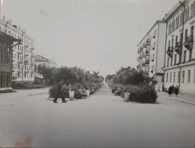 ул. Карла Маркса в 1960-е годы | Источник: Комитет по делам архивов Курганской области / vk.com