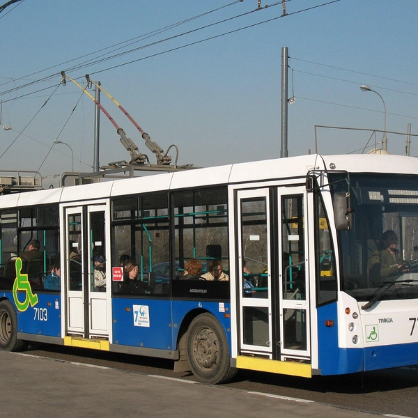 ТролЗа-5265 «Мегаполис» в 2007 году | Источник: Артем Светлов / Commons.wikimedia.org