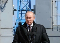 Военные журналисты готовят материалы о посещении Владимиром Путиным зоны СВО