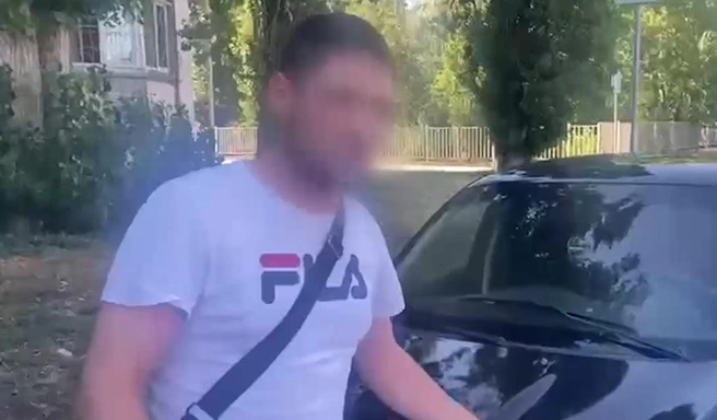 Водитель такси уверял, что испугался агрессии пассажира и уехал | Источник: Госавтоинспекция Волгоградской области