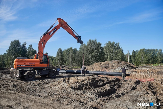 Продолжить строительство очистных сооружений в Глебучевом овраге пока не могут | Источник: Александр Ощепков / NGS.RU