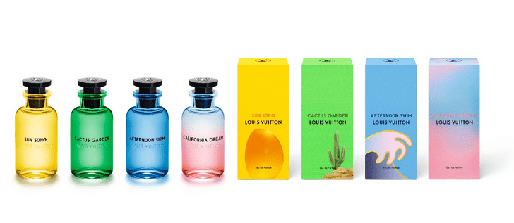 Парфюмерная коллекция Louis Vuitton Les Cologne Perfumes