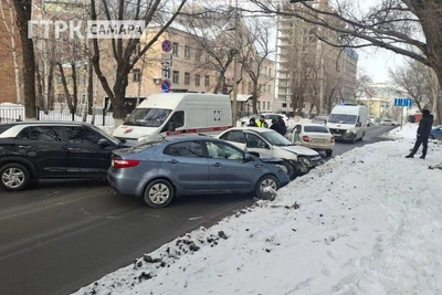 20-year-old woman injured in mass accident in central Samara