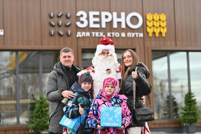 На маршруте есть много заправок, кафе, магазинов на расстоянии в 30–50 километров | Источник: пресс-служба «Роснефти»