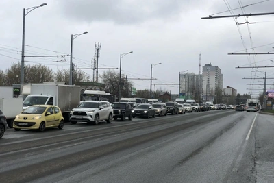 ДТП каршеринга с автобусом вызвало пробку на Московском шоссе