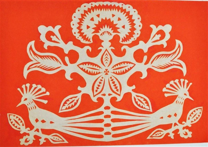 Вытынанка. Украинцы. Бумага. 1979 | Источник: Российский этнографический музей