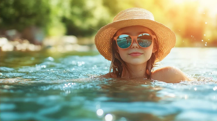 Детский конкурс «Лето на воде»: выбираем самые красивые фото | Источник: Midjourney