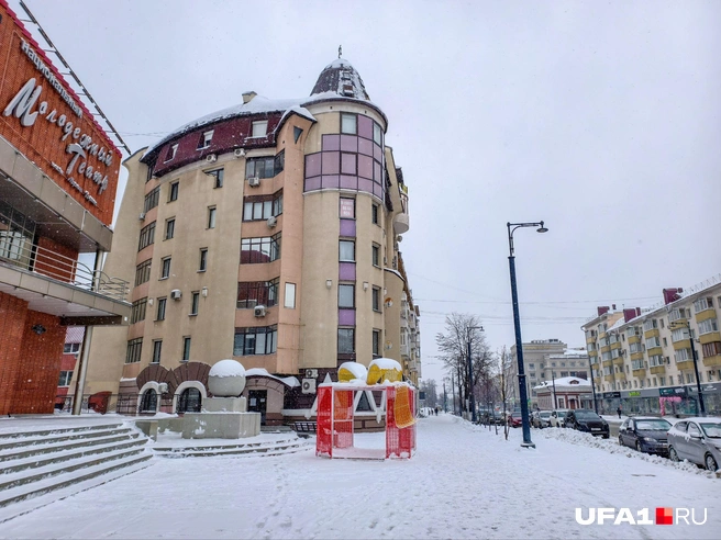 Здание на улице Ленина | Источник: Булат Салихов / UFA1.RU