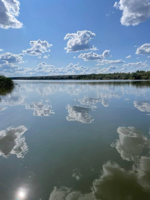 Главное — не перепутать, где вода, а где небо. | Источник: читатели V1.RU