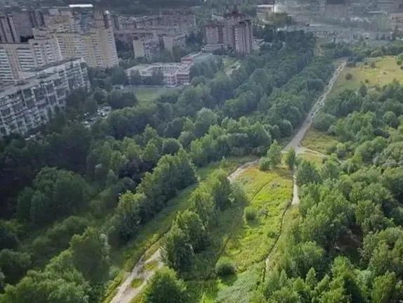 Территория Яблоновского сада в Санкт-Петербурге | Источник: «Яндекс Карты»